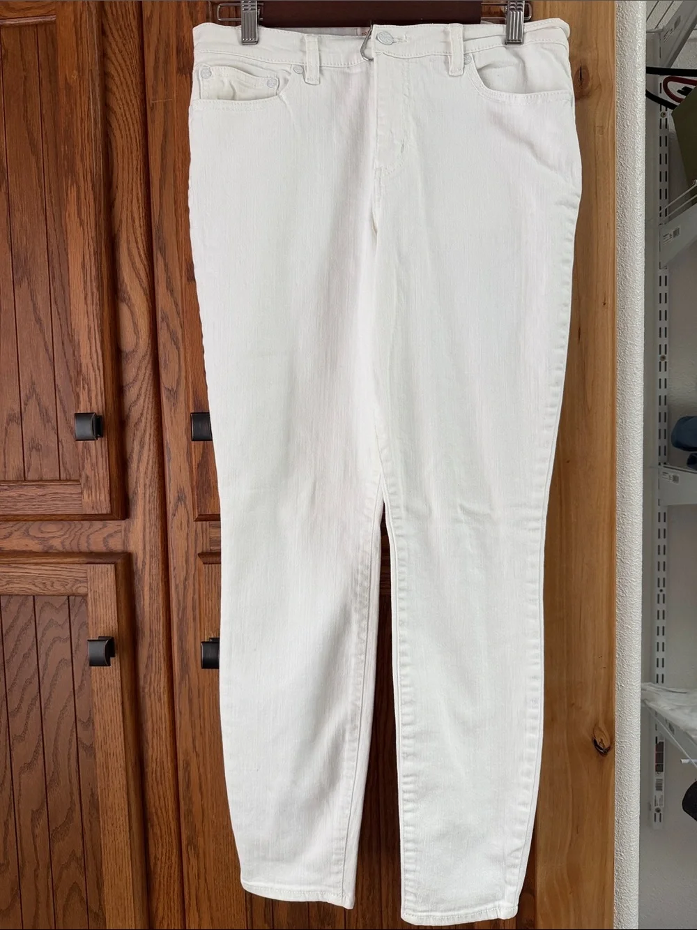 Tory Burch White Skinny Jeans